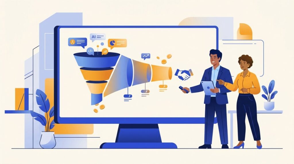 ai search optimization services feeding b2b pipeline