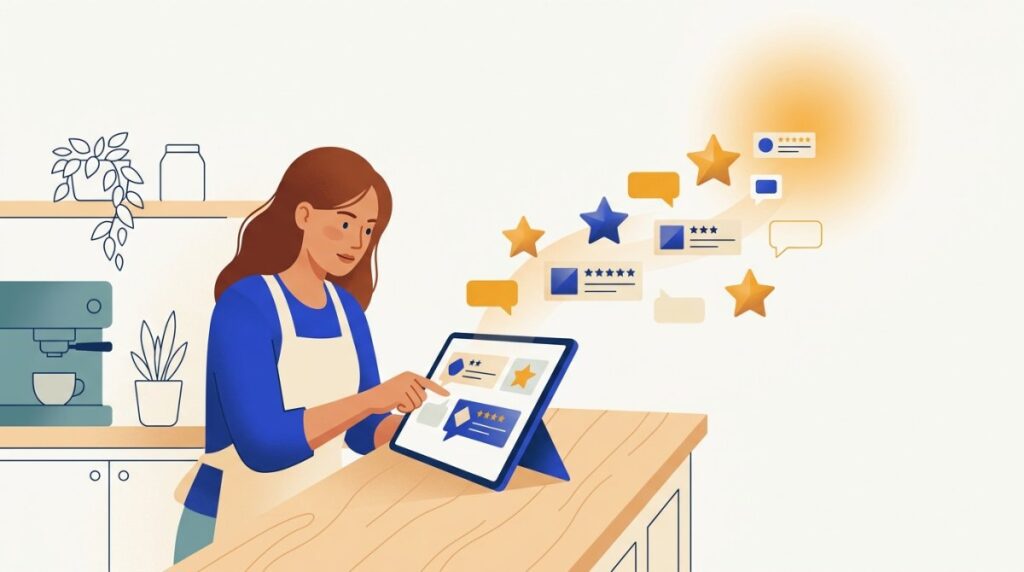 ai seo for local businesses customer reviews