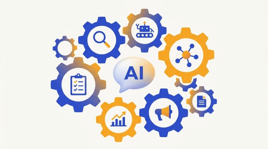 core components of ai seo services