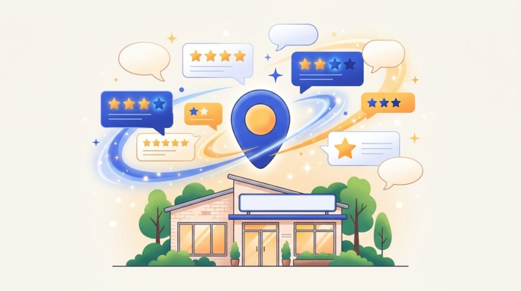 geo for healthcare reviews and local listings