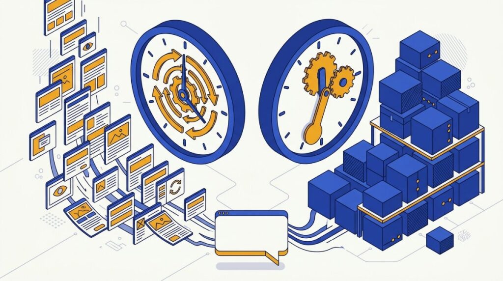 live retrieval vs training data geo timing